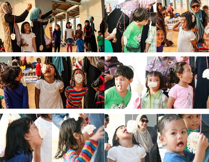 Anak-anak Indonesia di Jeddah Pantai Thuwal Arab Saudi