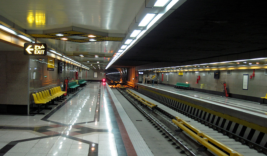 Tehran Subway Station (Gambar : wikimedia.org)