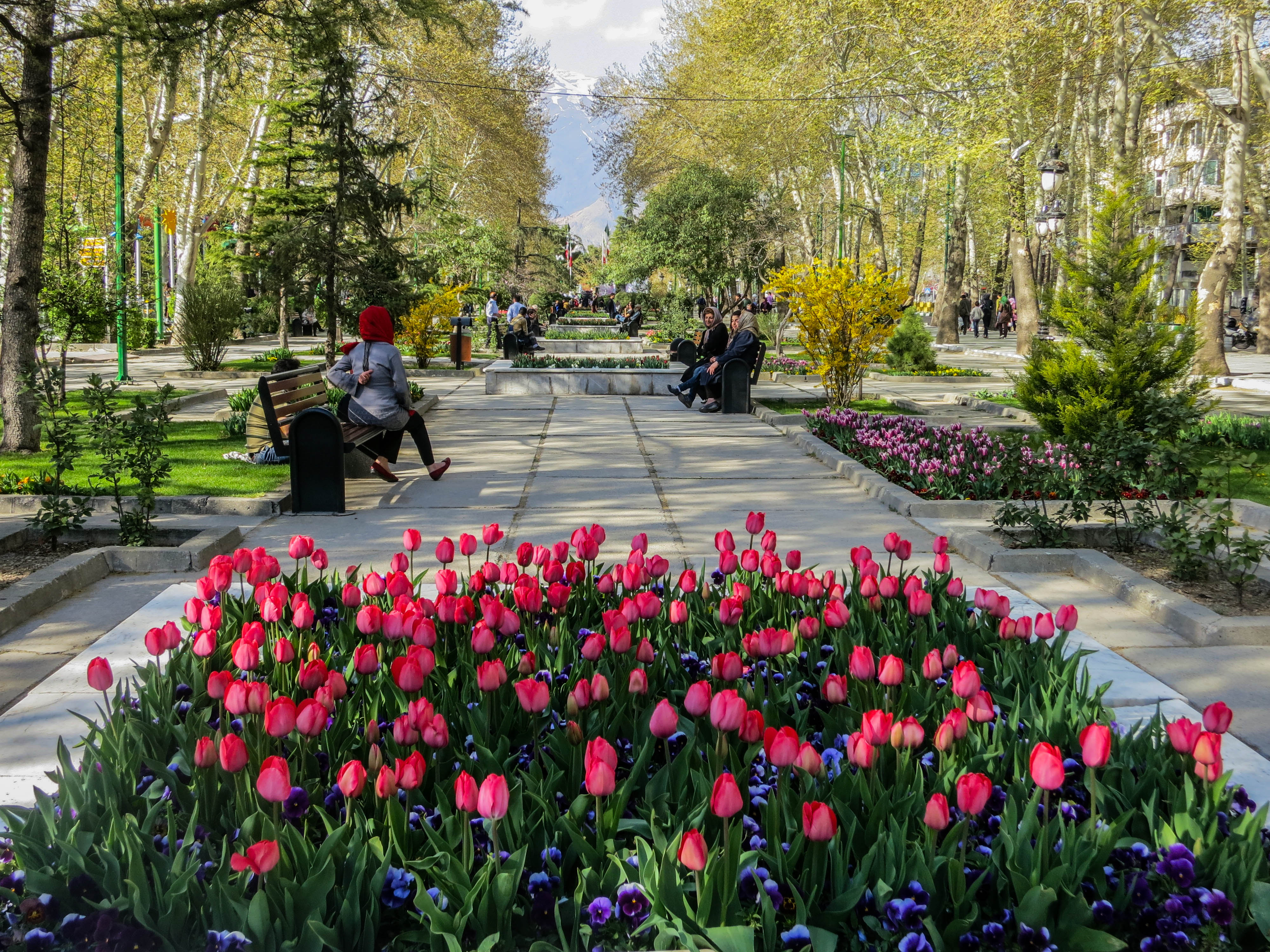 Taman Mellat di Teheran Iran