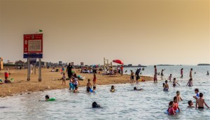 Pantai Thuwal Arab Saudi foto Dani Rosyadi