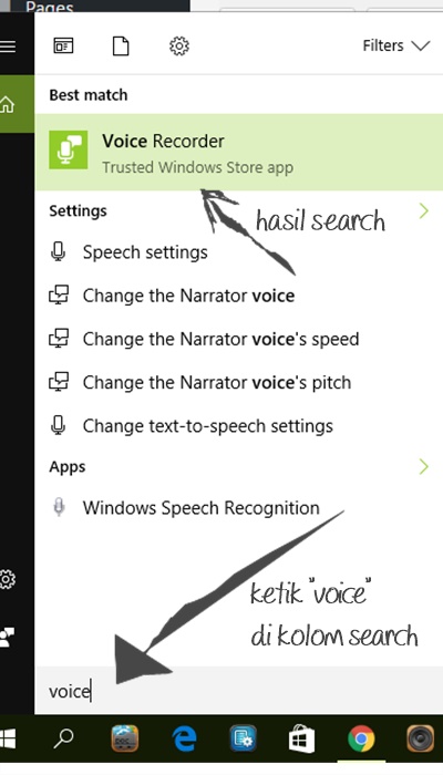 voice recorder hasil search